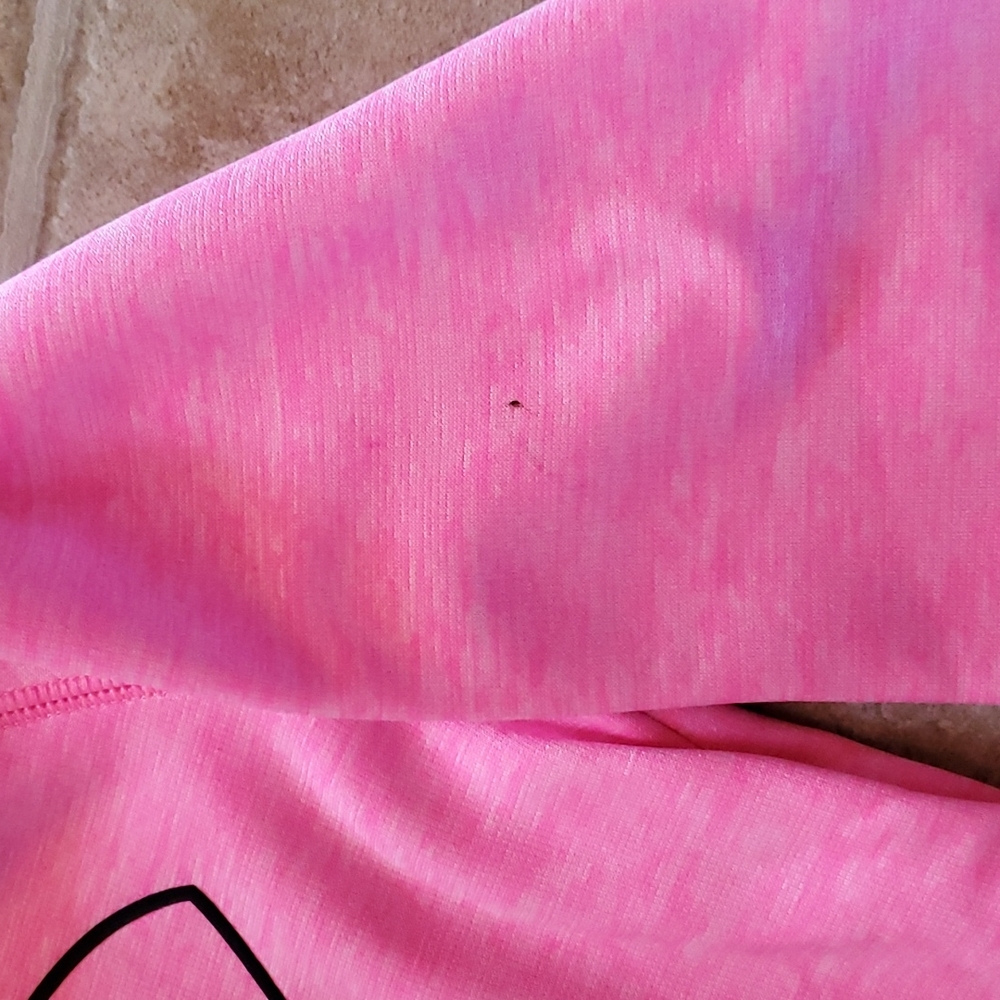 Girls Pink Under Armour Hoodie. - Picture 4 of 5